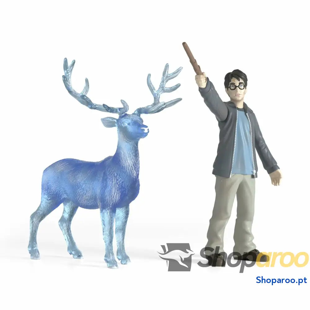Figuras de Ação Schleich Harry Potter Figurines and his Patronus