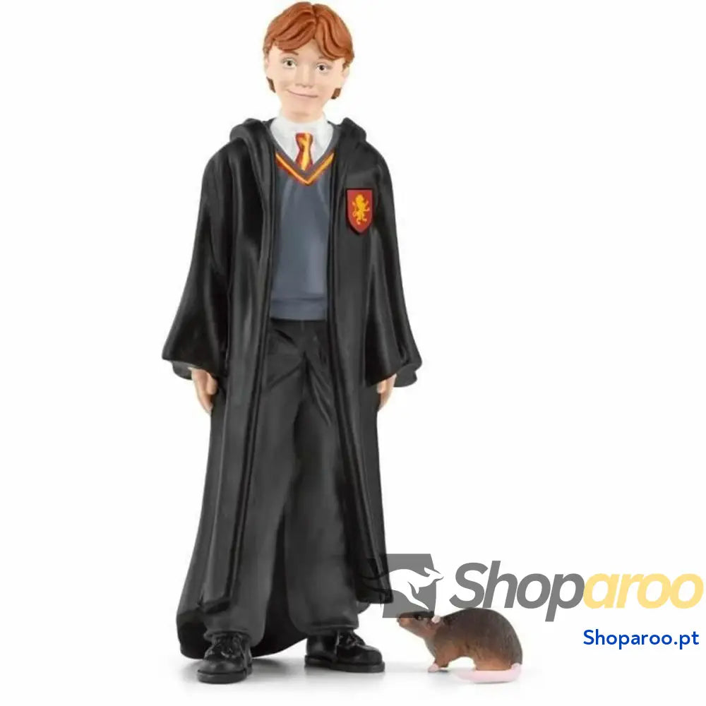 Figuras de Ação Schleich Ron Weasley & Scabbers Moderno