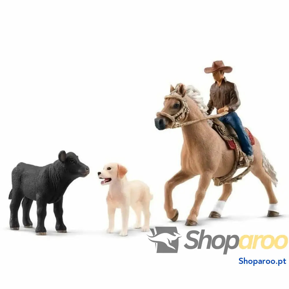Figuras de Ação Schleich Western Riding Adventures + 3 anos