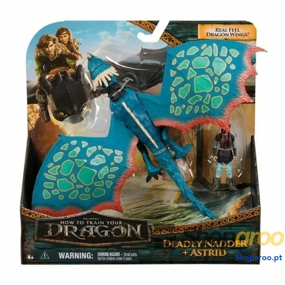 Figuras de Ação Spin Master MAESTRO DE GIRO DRAGÓN Y VIKINGO 25 CM STORM