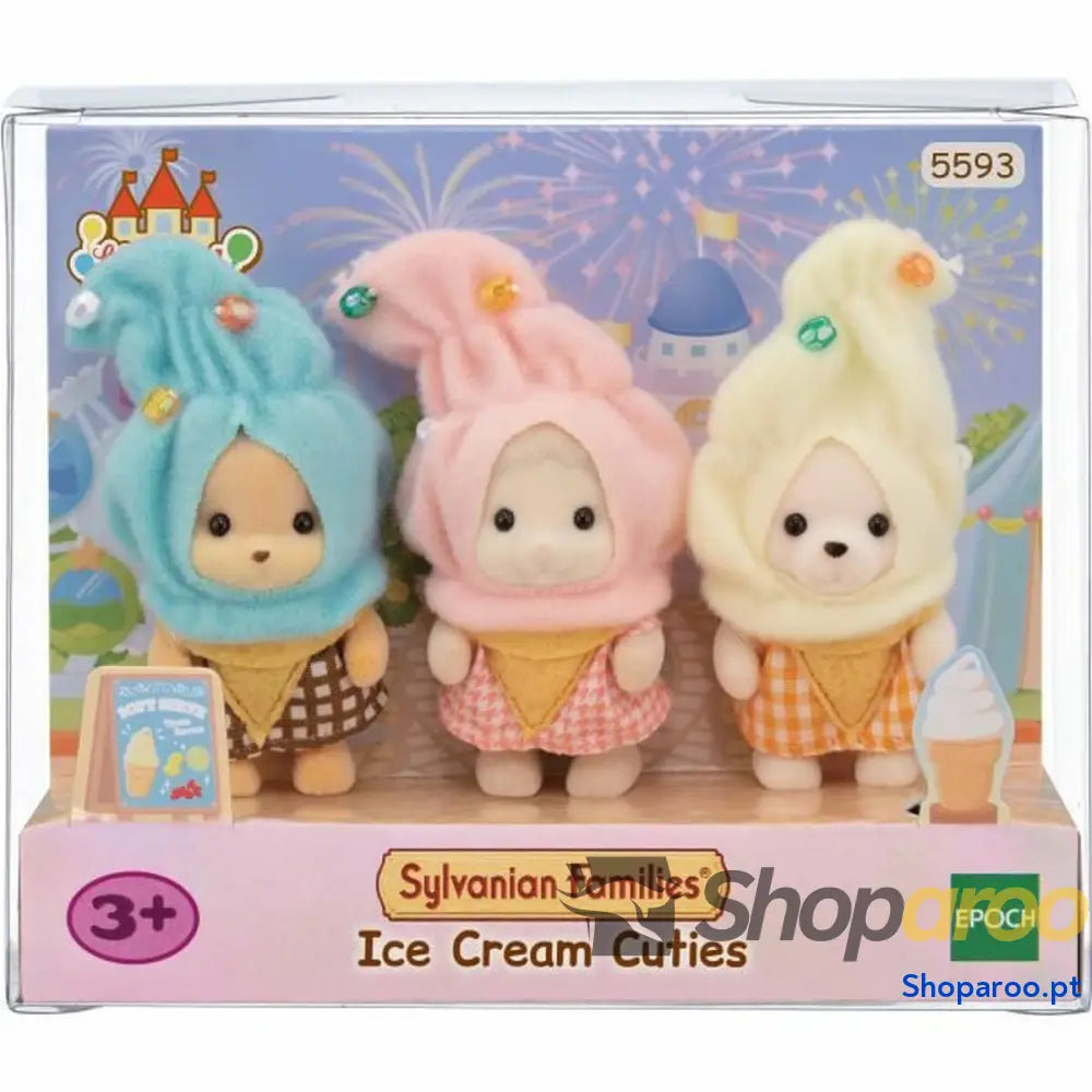 Figuras de Ação Sylvanian Families Ice Cream Cuties