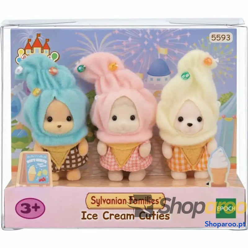 Figuras de Ação Sylvanian Families Ice Cream Cuties