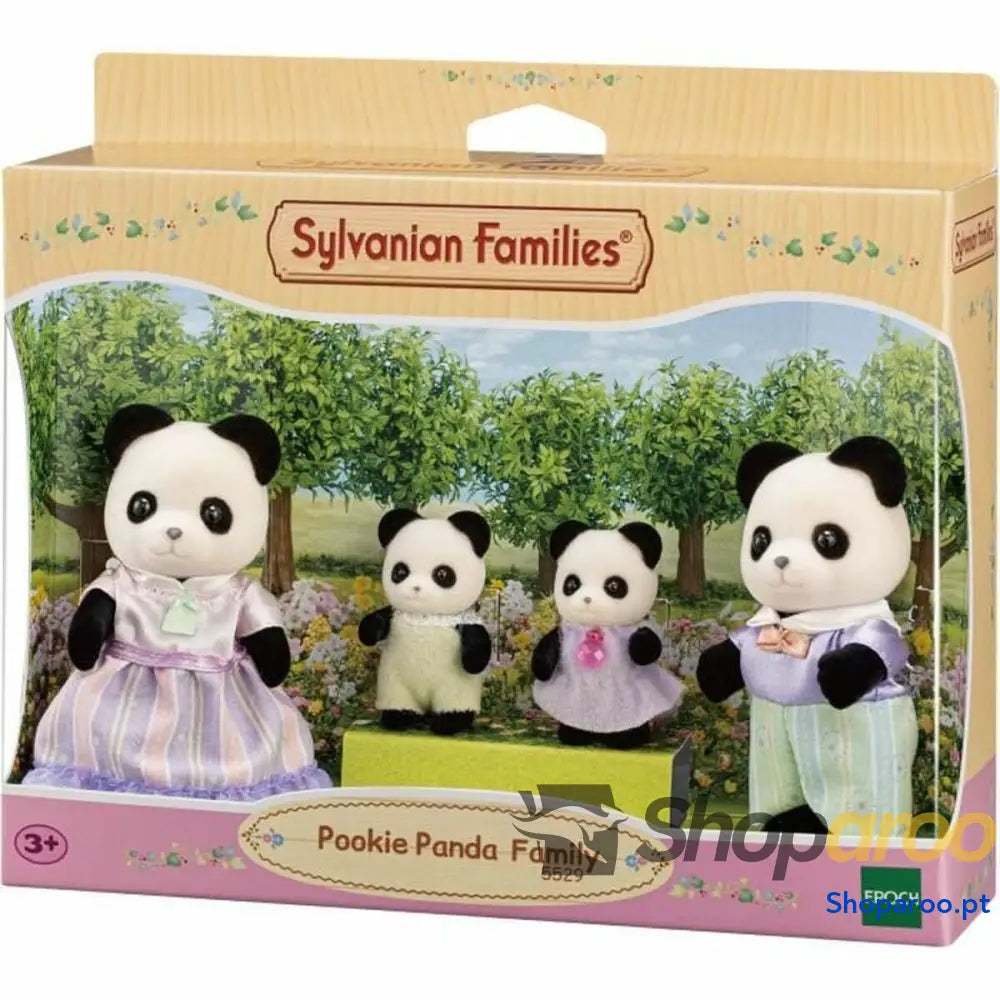 Figuras de Ação Sylvanian Families The Panda Family