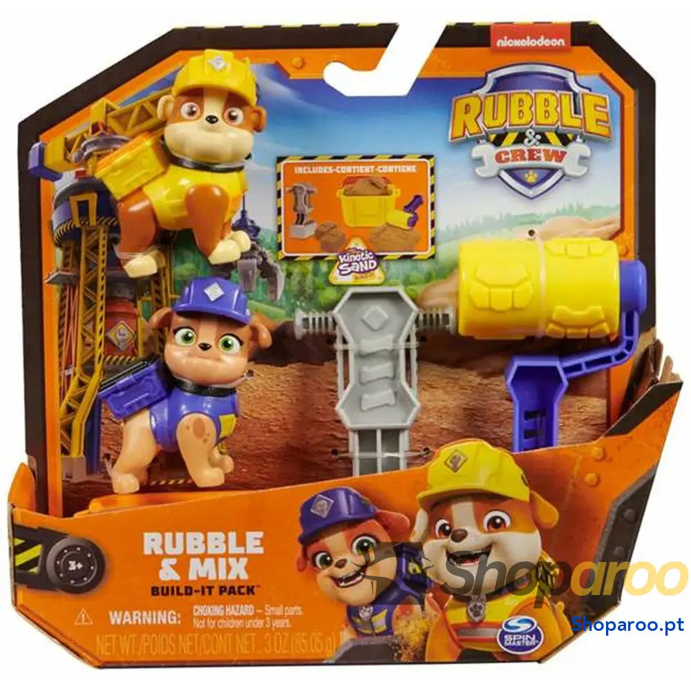 Figuras de Ação The Paw Patrol 19,05 x 20,32 x 6,35 cm