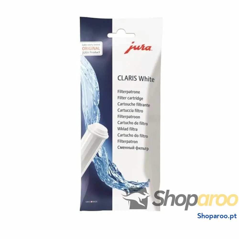 Filtro de água Jura Claris White 20 Peças