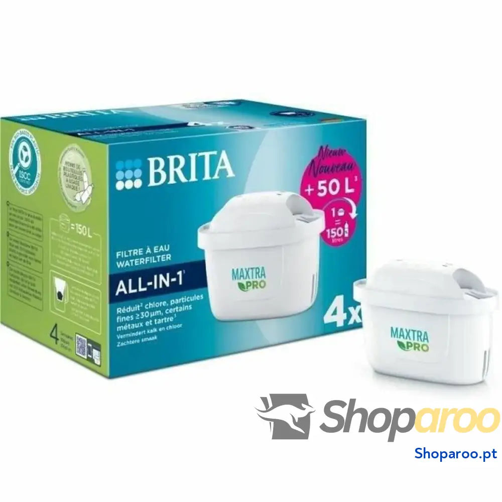 Filtro para Caneca Filtrante Brita Maxtra Pro All in 1 (4 Unidades)
