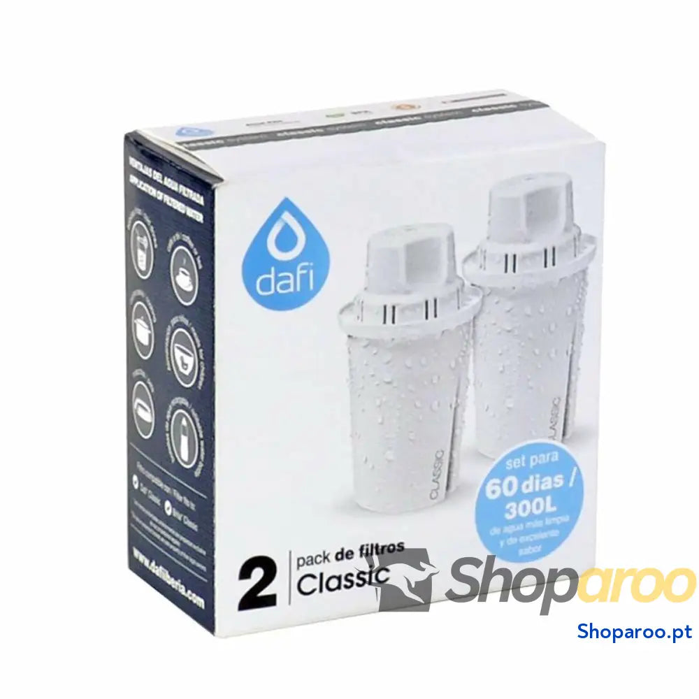Filtro para Caneca Filtrante Classic Dafi POZ03233 (2 Unidades)