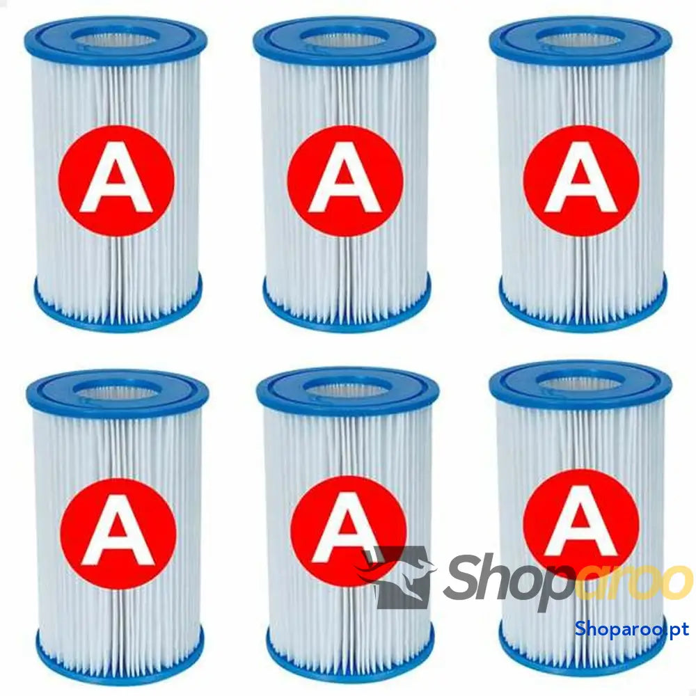 Filtro para Depurador Intex Tipo A 6 Unidades