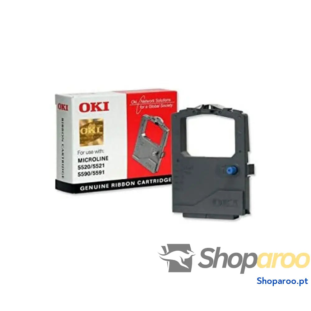 Fita de impressora de agulhas original OKI 01126301 Preto