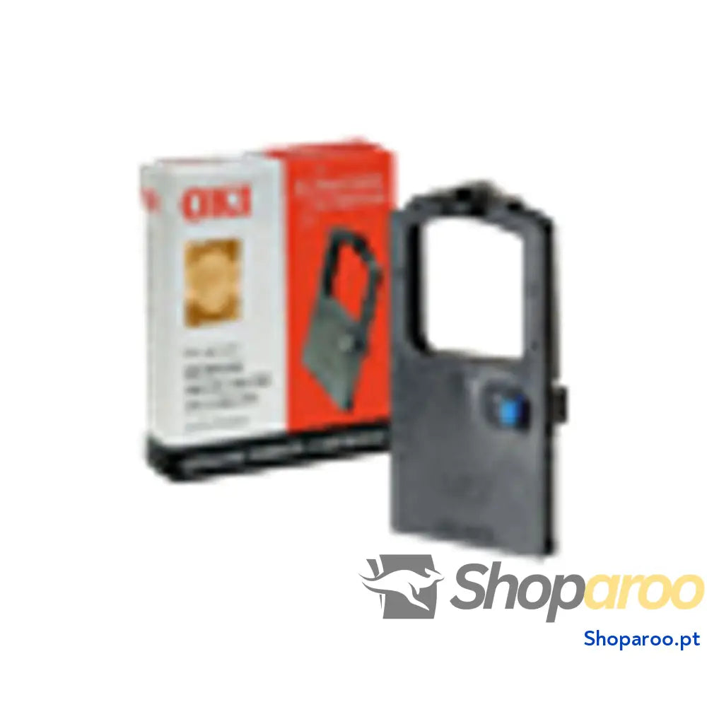 Fita de impressora de agulhas original OKI 09002309 Preto Turquesa