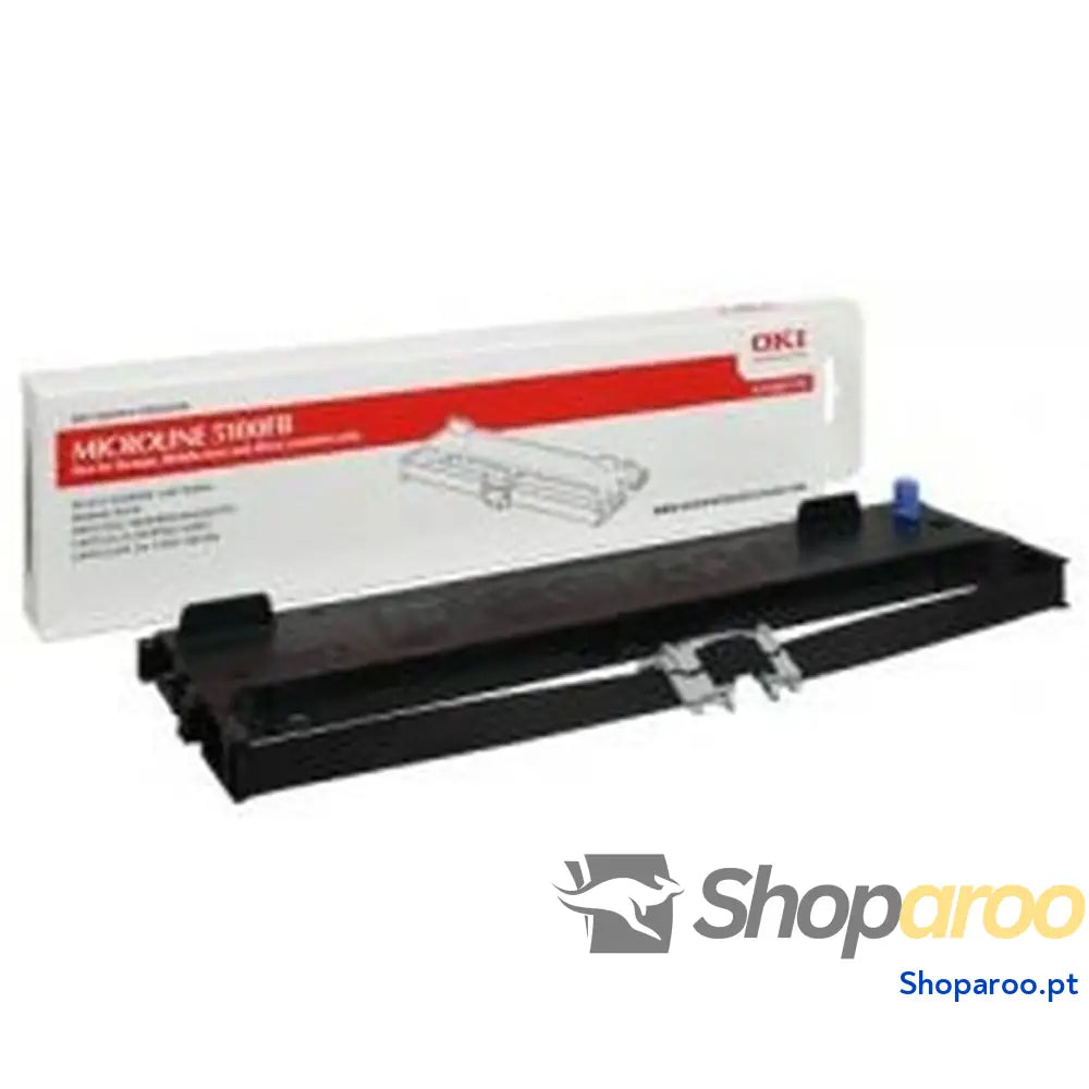 Fita de impressora de agulhas original OKI 43821103 Preto