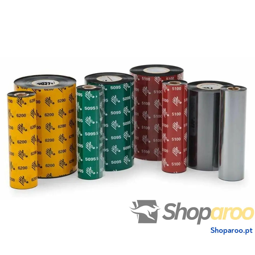 Fita de transferência térmica Zebra 02300BK06030