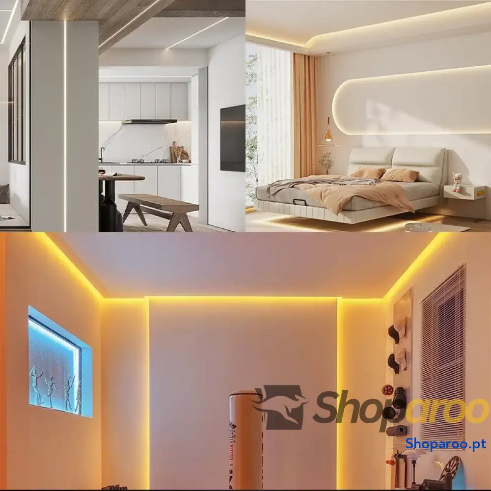 Fita LED com Sensor de Movimento USB Luz SMD para Armário e TV