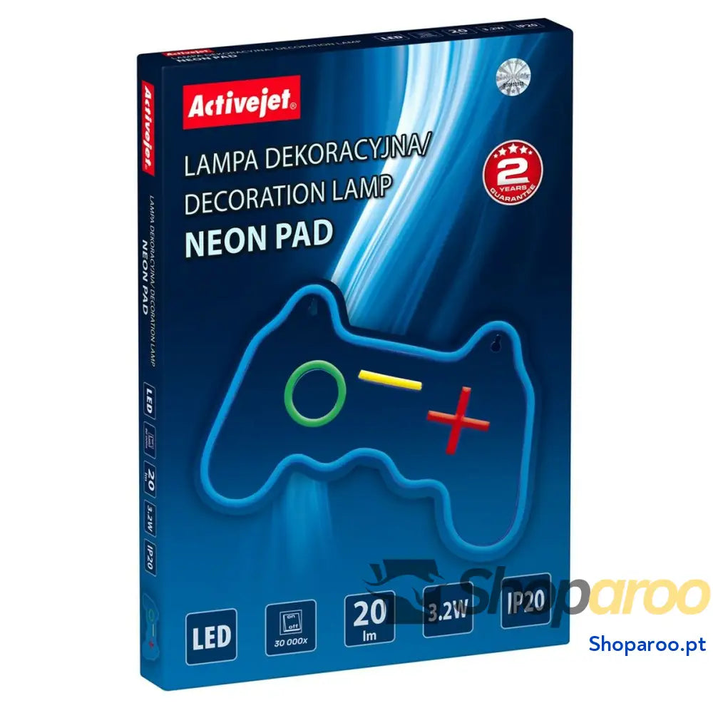 Fita luminosa Activejet AJE-NEON PAD Plástico PCV (1 Peça)