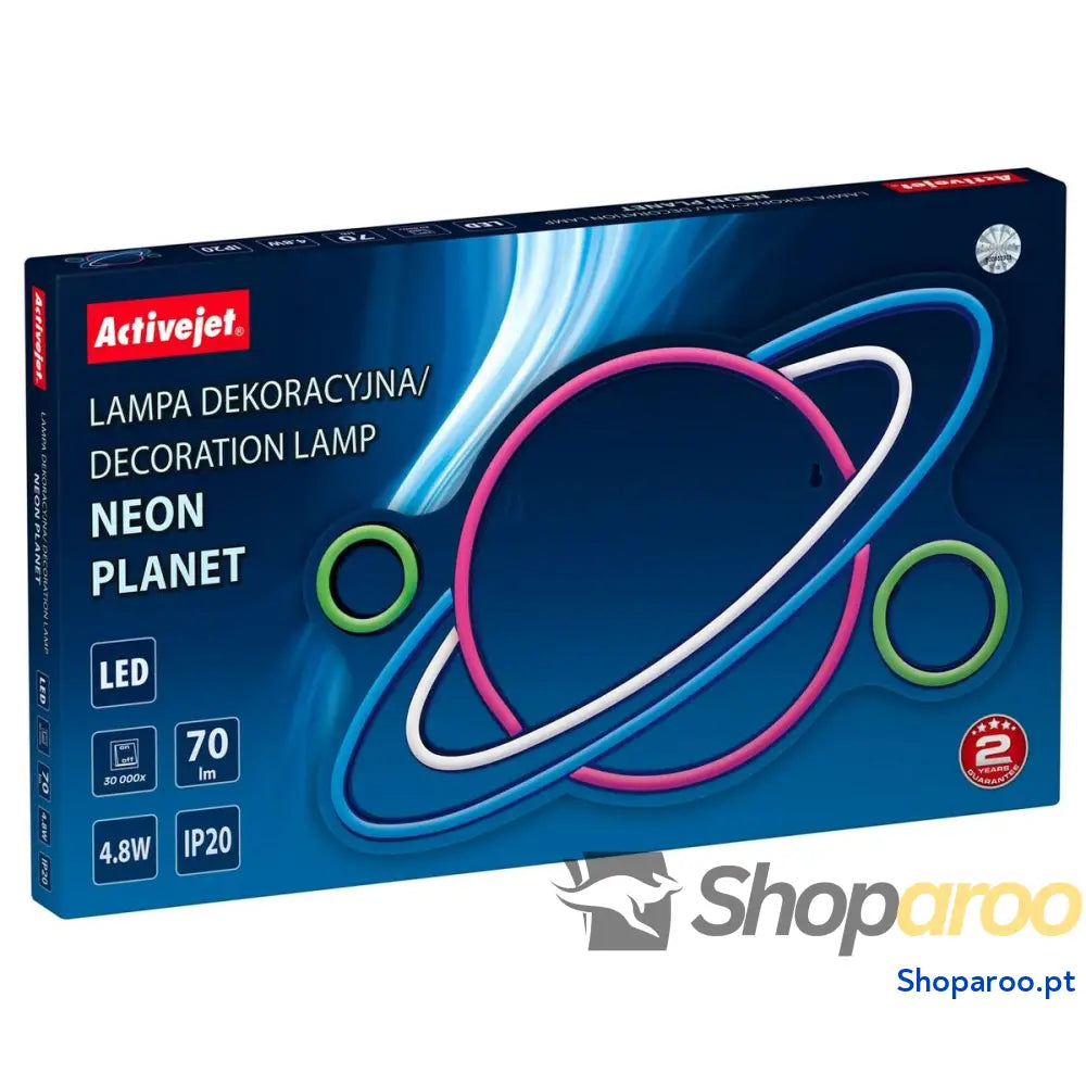 Fita luminosa Activejet AJE-NEON PLANET Plástico PCV (1 Peça)