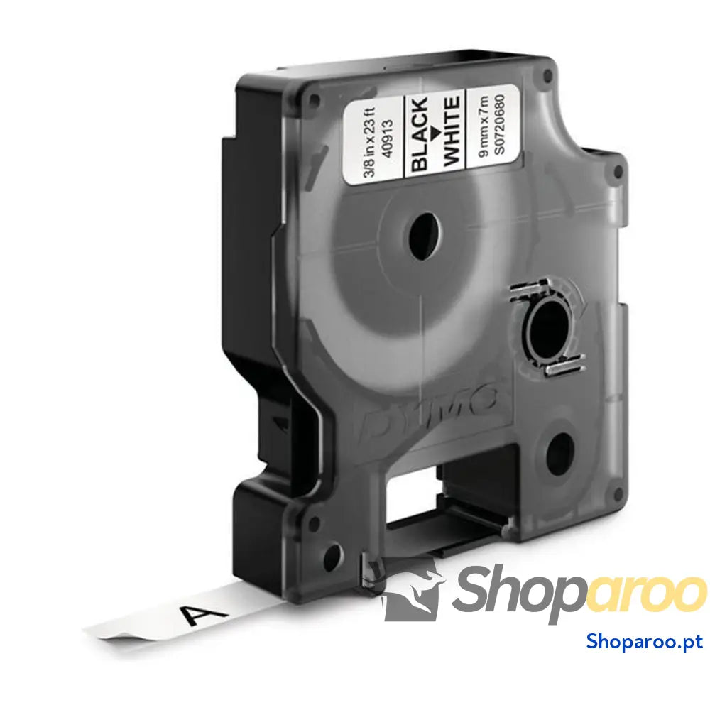 Fita Magnética Dymo S0720680 Preto Preto/Branco