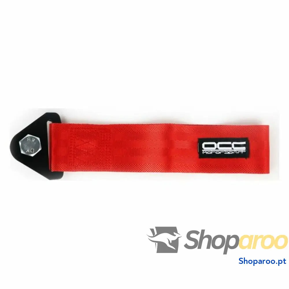 Fita para Reboque OCC Motorsport 3000 kg 15mm Vermelho