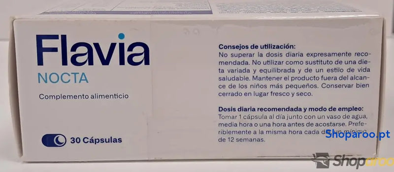 FLAVIA Nocta 2 unidades x 30 comprimidos alivia os sintomas da menopausa isoflavonas de soja e melatonina melhora