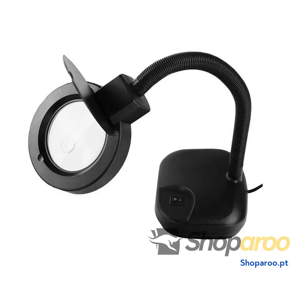 Flexo/Lâmpada de secretária EDM 30287 Preto 12 W 650 Lm 14 x 32 cm Lupa de mesa