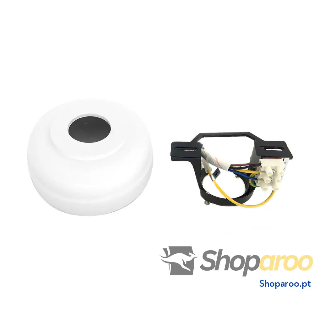 Florão EDM 33806 Recarga Ø 131 x 56 mm Branco