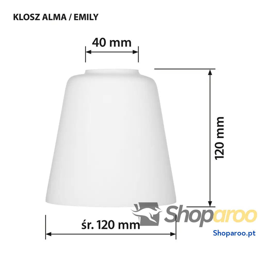 Foco embutido Activejet AJE-ALMA 3P 120 W 40 W