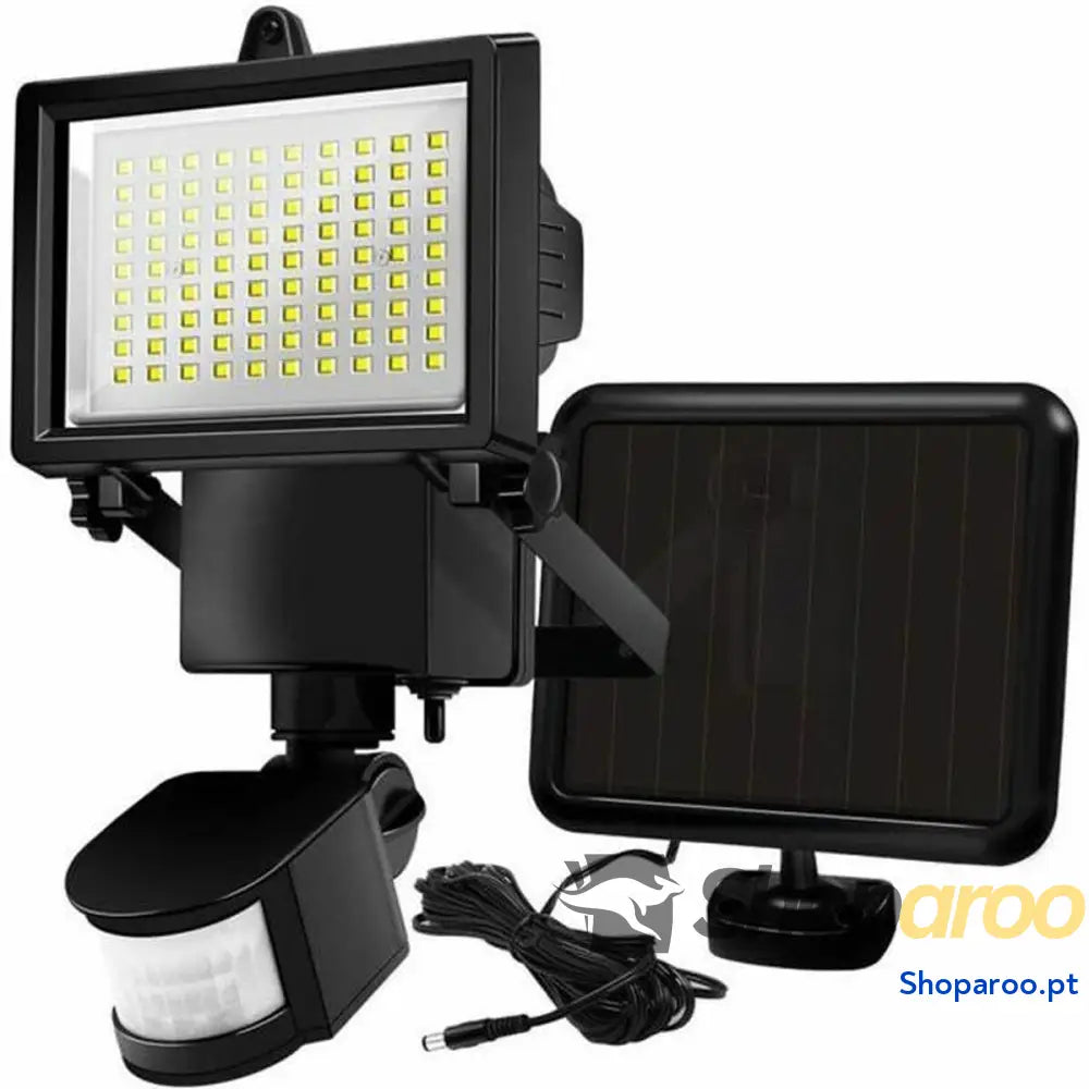 Foco solar Lumi Garden Preto