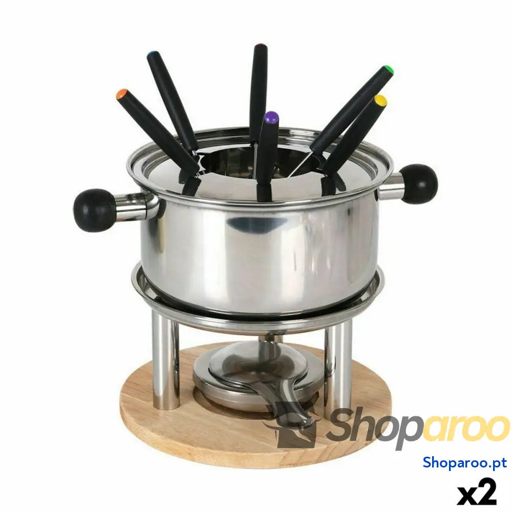 Fondue Santa Clara Aço inoxidável (2 Unidades)