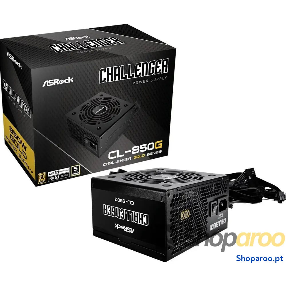 Fonte de Alimentação ASRock 90-UXC085-GNEAAA ATX 850 W 80 Plus Gold