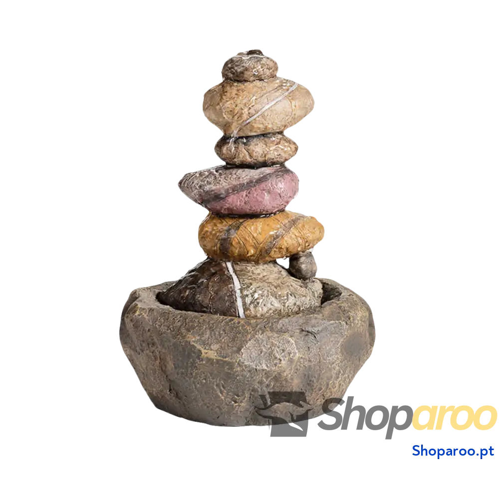Fontein Lumineo 893009 Poliresina Pedra 22 x 22 x 30 cm