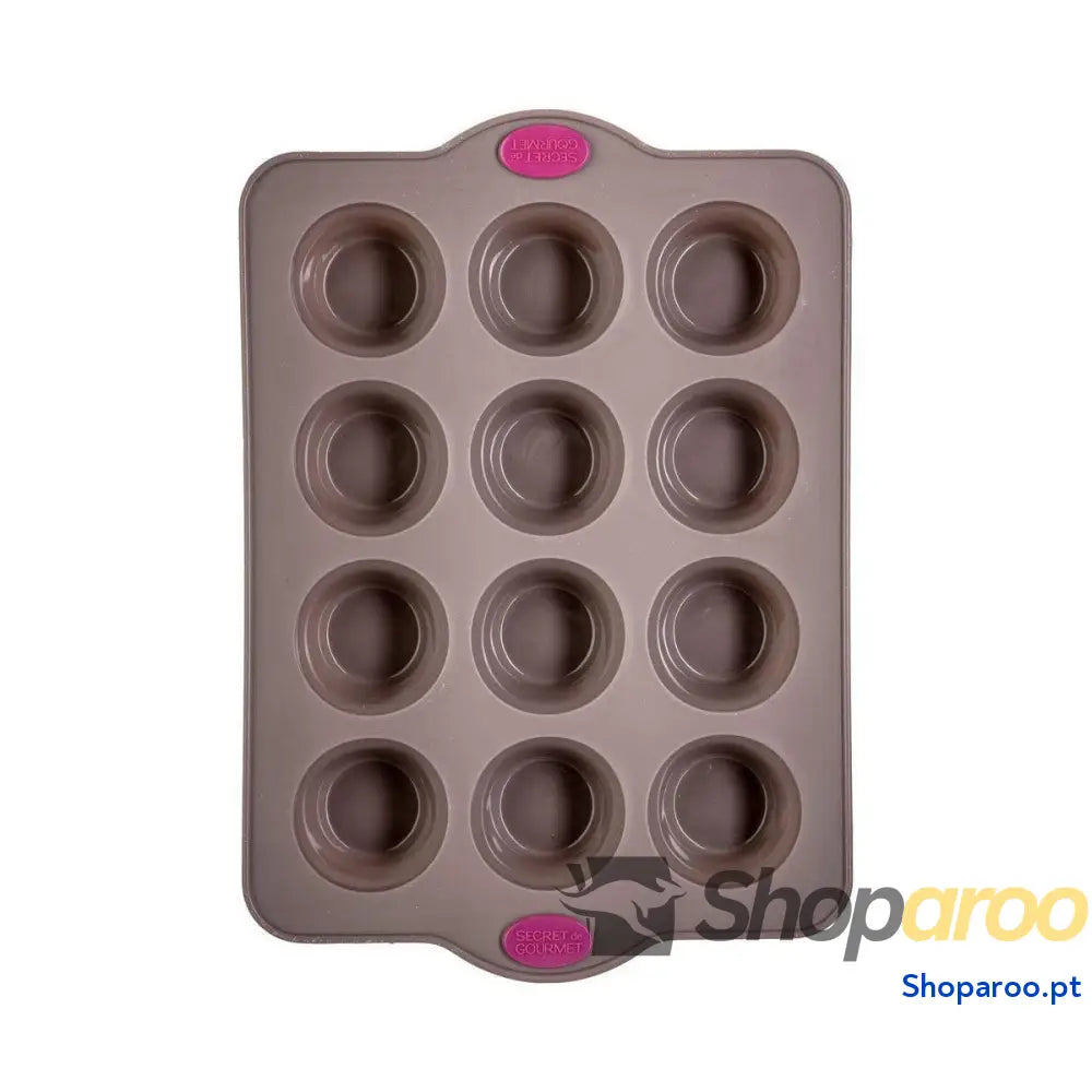 Forma para Queques 5five Simply Smart 33 x 23,5 3,5 cm (12 Unidades)