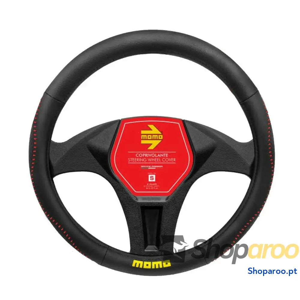 Forro para o Volante MOMO MOMLSWC018BR Preto