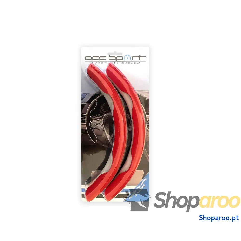 Forro para o Volante OCC Motorsport OCCFV0004 Vermelho (2 pcs)