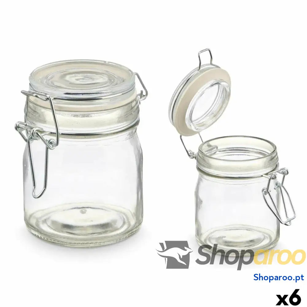 Frasco de Vidro Vivalto 04-9411 Transparente 150 ml (6 Unidades)