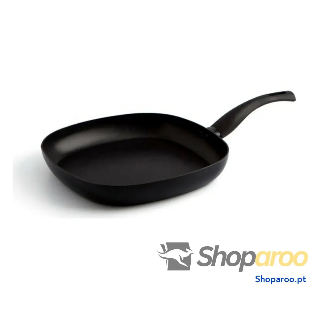 Frigideira Assadora Quid Hydra Preto Metal Baquelite 27 x cm