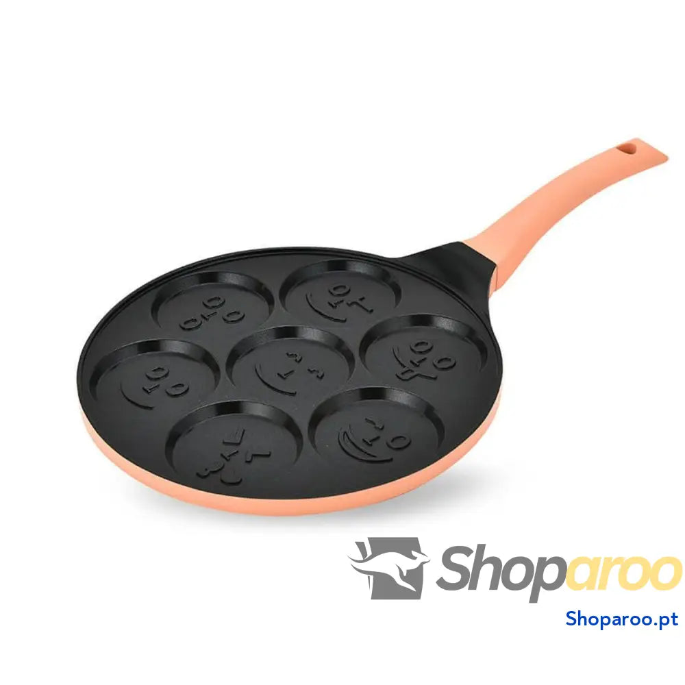Frigideira Feel Maestro MR 1222 B SMILE Preto Laranja Alumínio Ø 26 cm