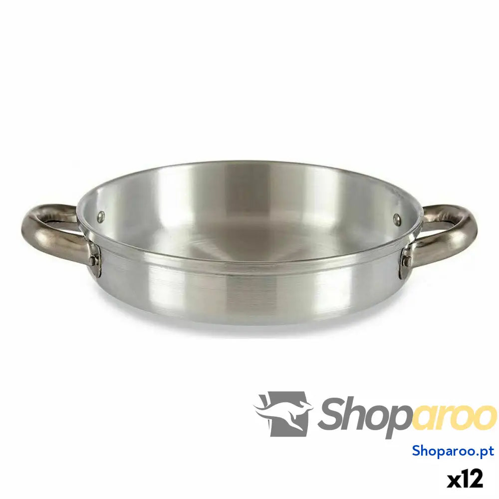 Frigideira Kinvara 100112 Prateado Alumínio Ø 20 cm (12 Unidades)