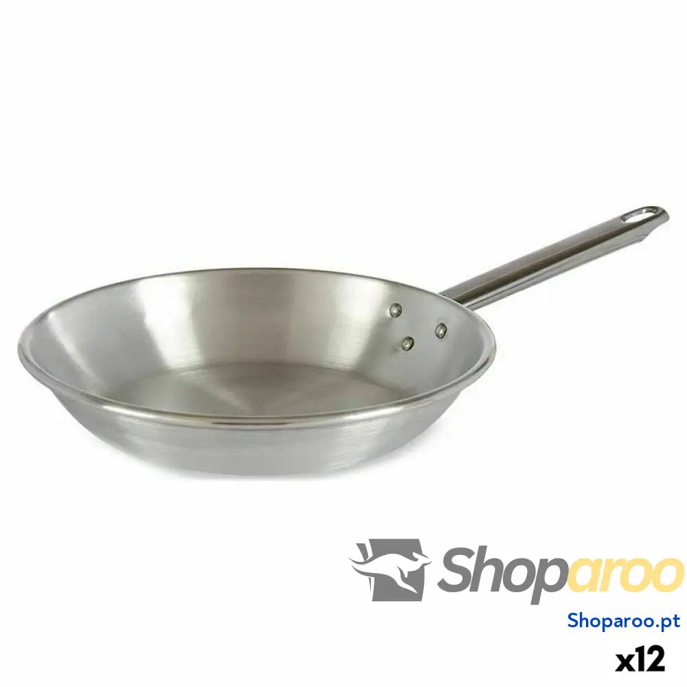 Frigideira Kinvara 100123 Prateado Alumínio Ø 24 cm (12 Unidades)