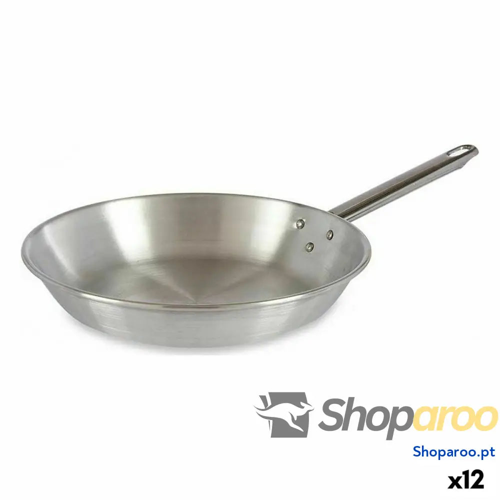 Frigideira Kinvara 100124 Prateado Alumínio Ø 26 cm (12 Unidades)