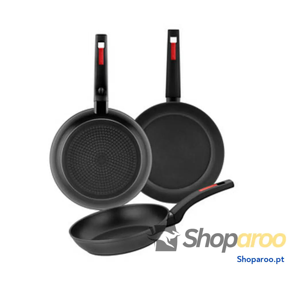 Frigideira Monix M249001 Preto Plástico 3 Peças