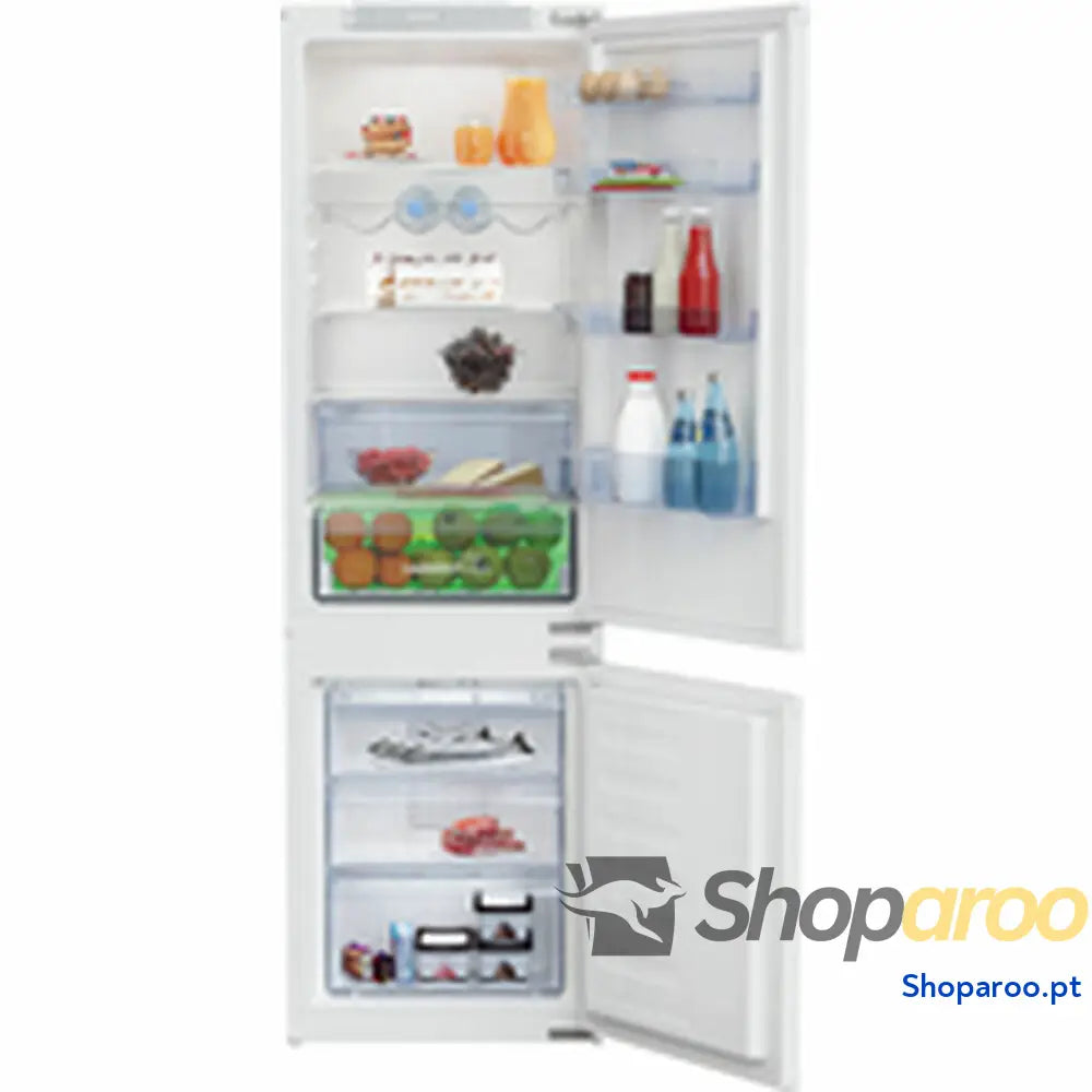 Frigorífico Combinado BEKO BCHA275E4SN Branco Multicolor (178,1 x 54 cm)