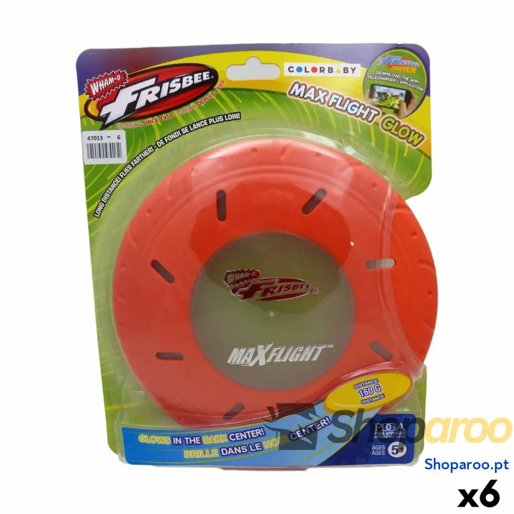 Frisbee Wham O 22 x 2,5 cm (6 Unidades)