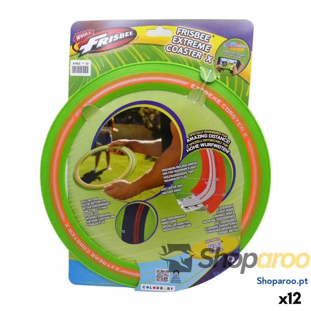 Frisbee Wham O 33 x 4,2 cm (12 Unidades)
