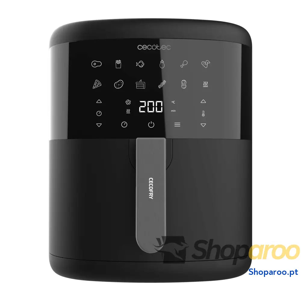Fritadeira sem óleo Cecotec 6 air fryer com acessórios