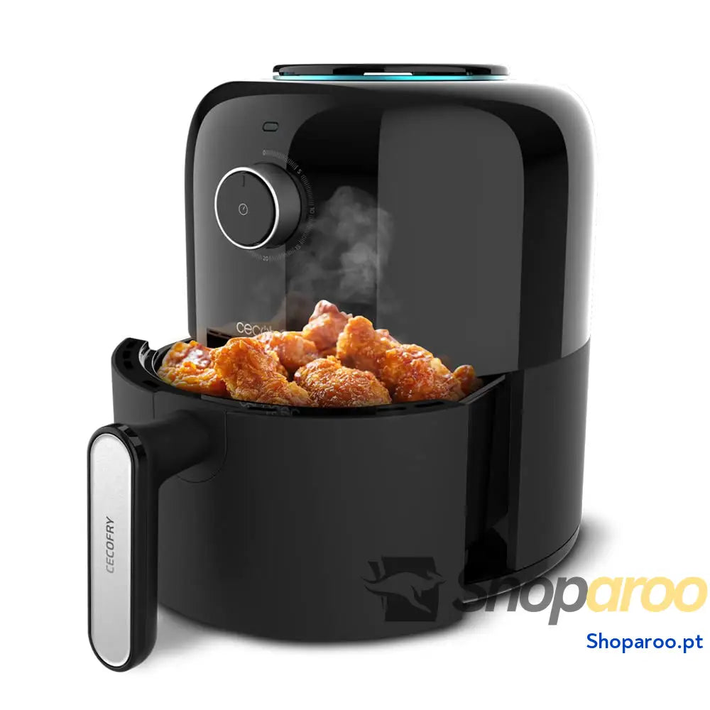 Fritadeira sem óleo Cecotec de 2,5 L Air Fryer Cecofry Pixel 2500. 1200 W dietética manual e compacta temporizador