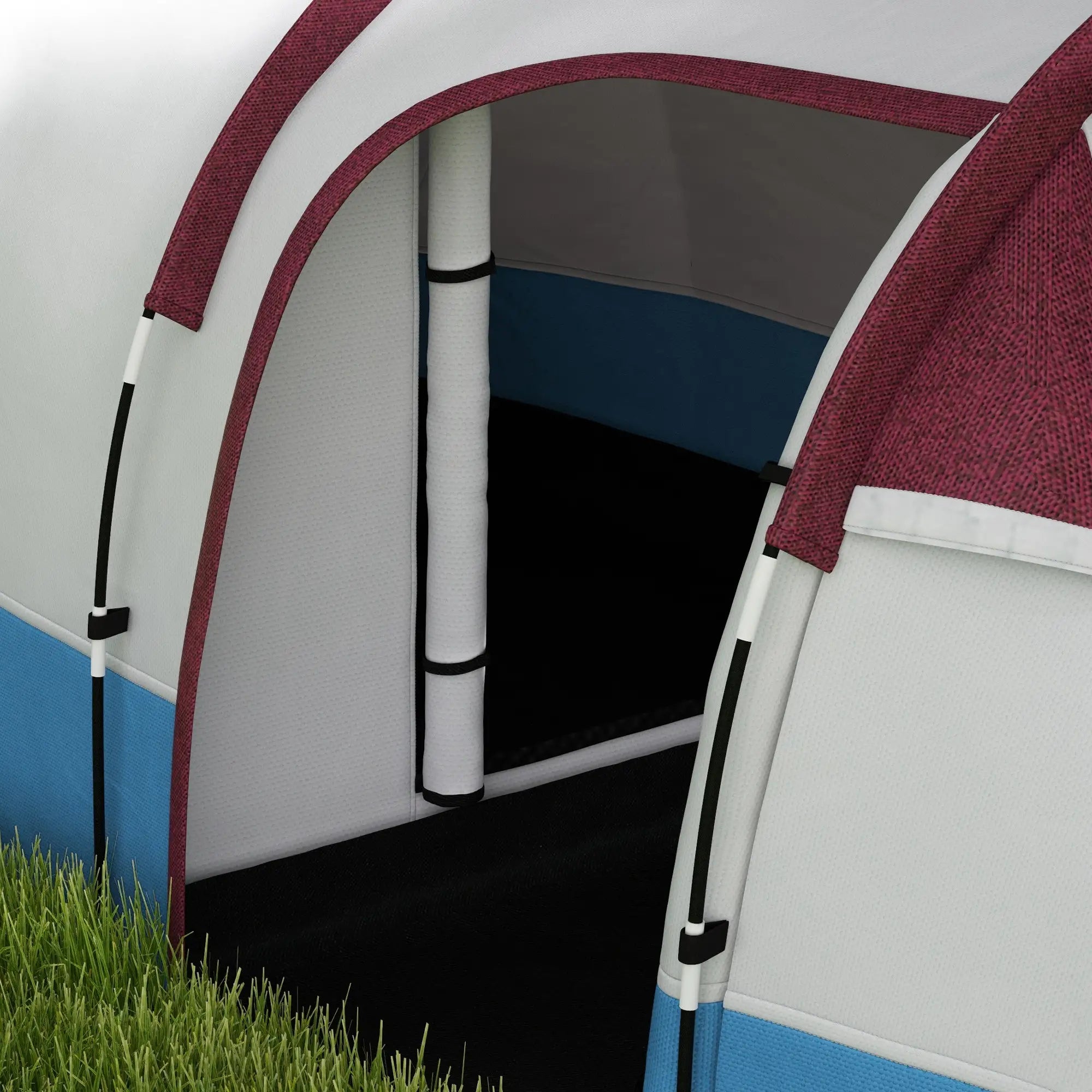 Tenda de Campismo Familiar para 2-3 Pessoas com Sala de Estar Impermeável