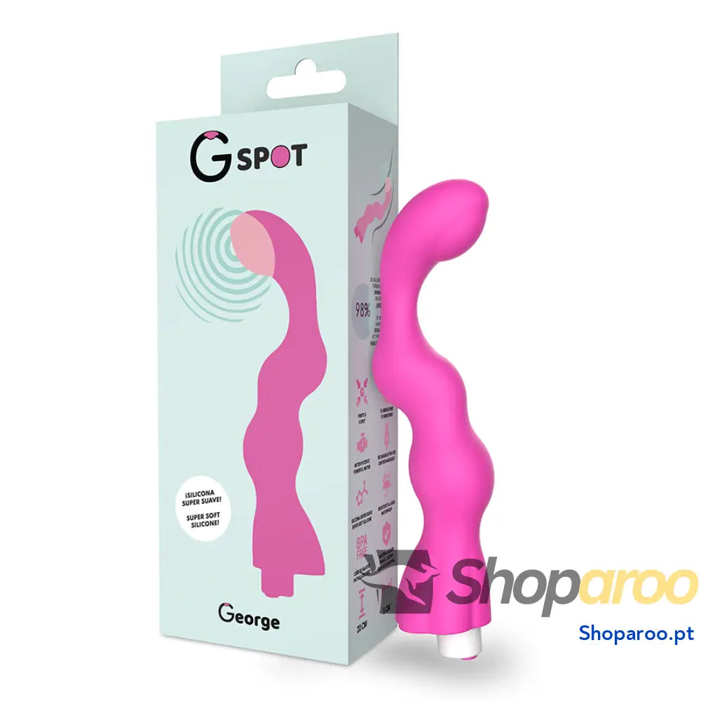 G SPOT GEORGE VIBRADOR GUM ROSA