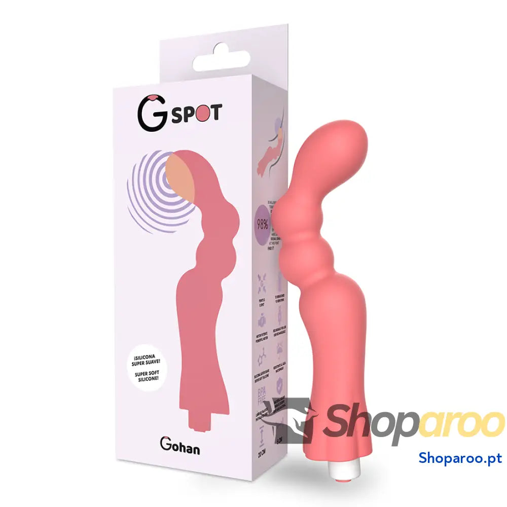 G SPOT GOHAN VIBRADOR LUZ VERMELHA