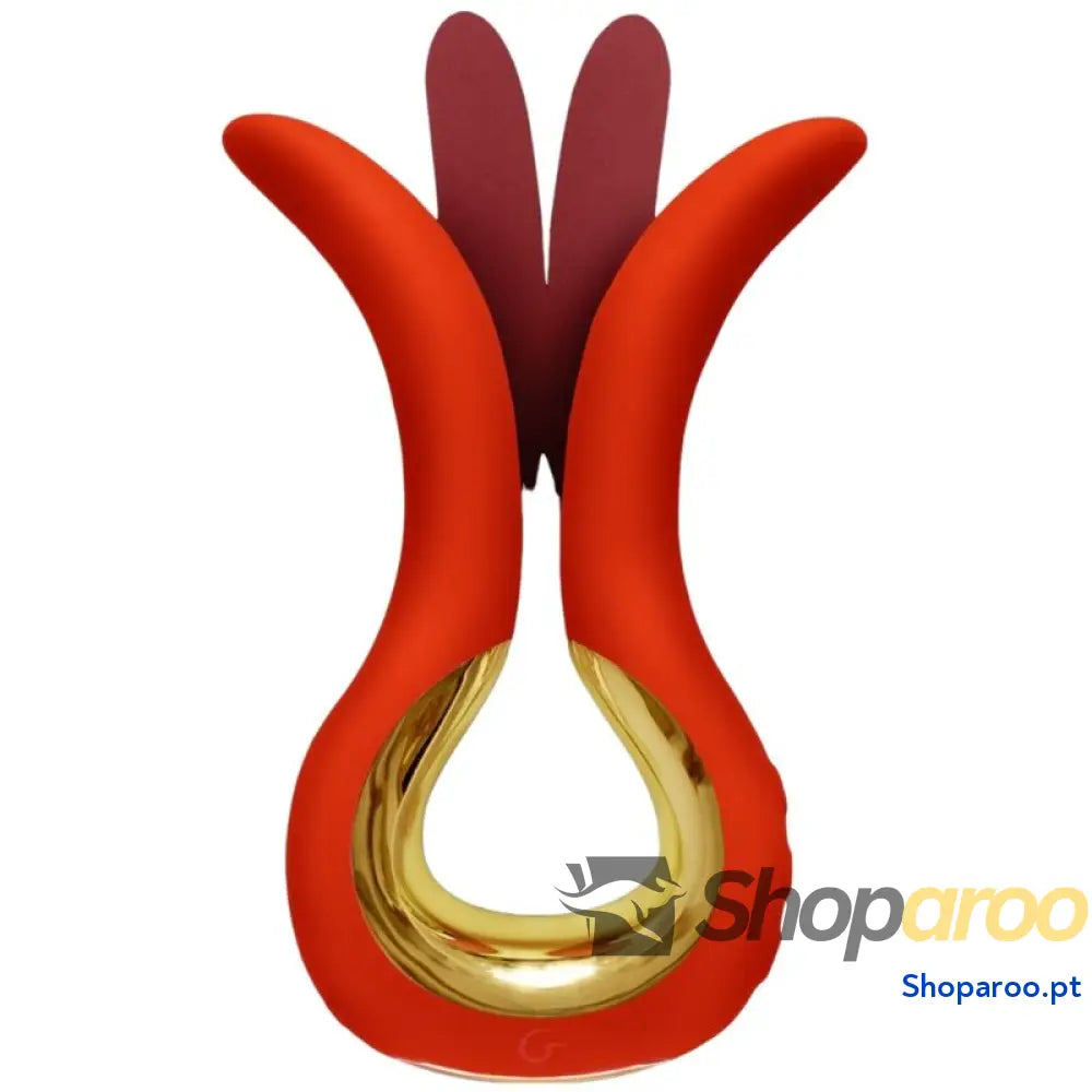 G-VIBE - GVIBE MAXI VIBRADOR COM DUAS PONTAS FLEXÍVEIS CORAL