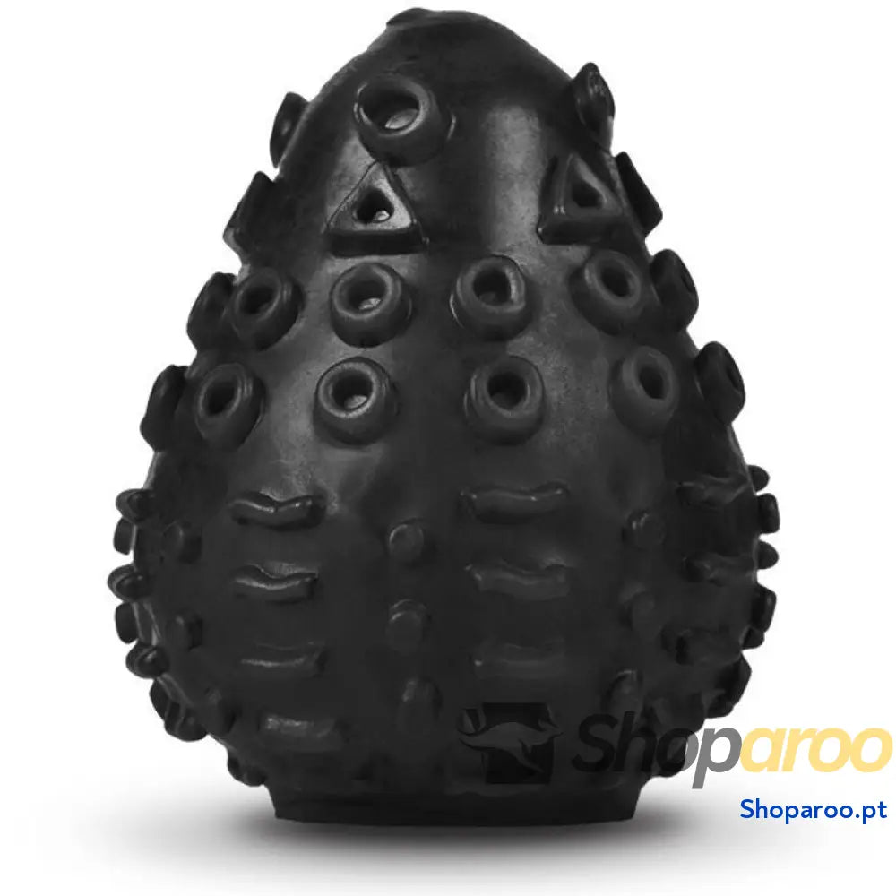 G-VIBE - MASTURBADOR TEXTURADO REUTILIZVEL OVO PRETO