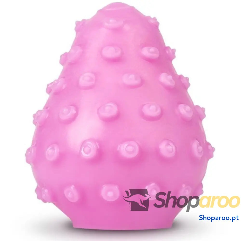 G-VIBE - MASTURBADOR TEXTURADO REUTILIZVEL OVO ROSA